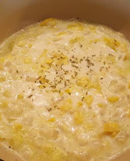 Creamed Squash Recipe