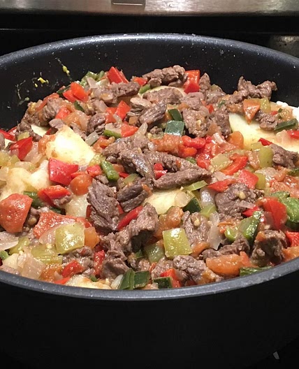 Silpancho from Cochabamba, Bolivia