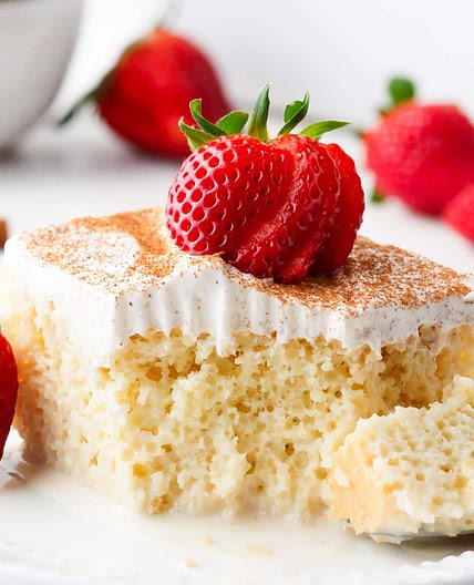 Tres Leches Cake with Cake Mix