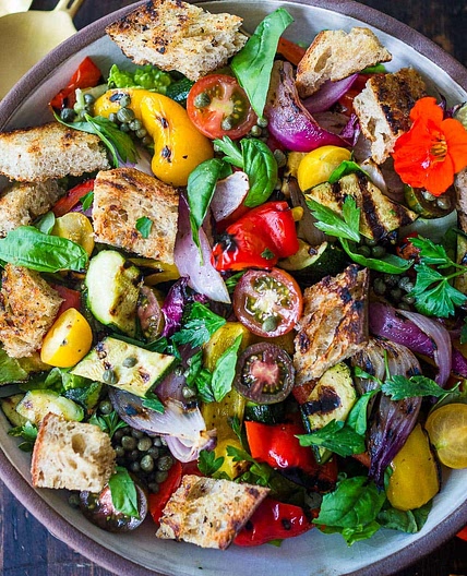 Grilled Panzanella Salad