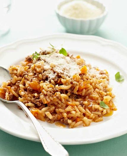 Risotto bolognese