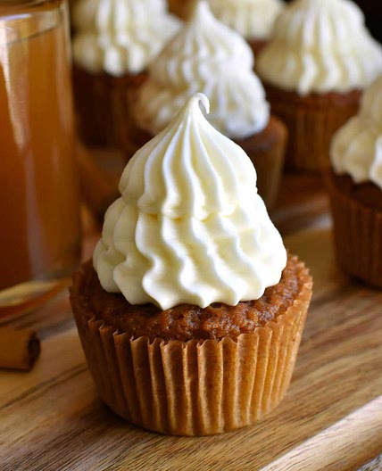 Apple Cider Cupcakes