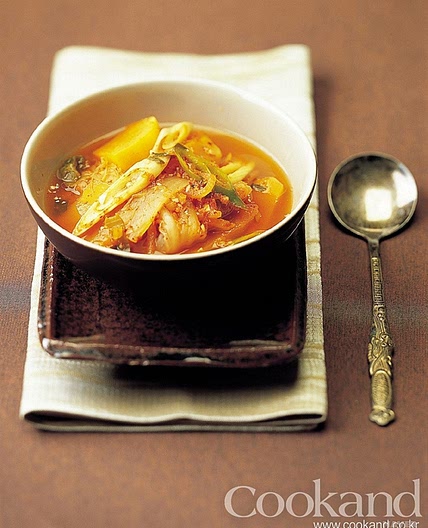 호박 김치찌개 만드는 법