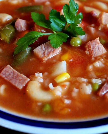 After-the-Holidays Ham Bone Soup