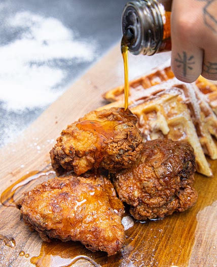 Chicken & Waffles by Sweet Chick