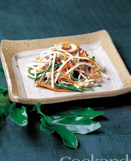 수삼 겨자냉채 만드는 법