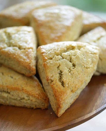 Lemon Poppy Seed Scones