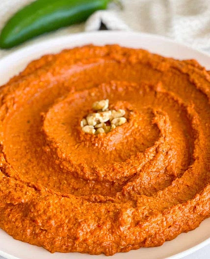 Homemade Muhammara Dip