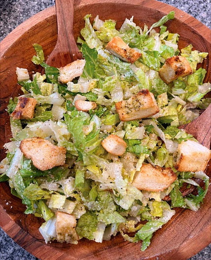 Garlicky Caesar Salad Recipe