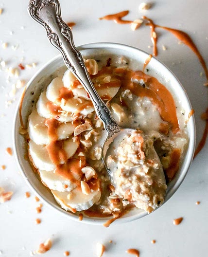 Easy Banana Overnight Oats