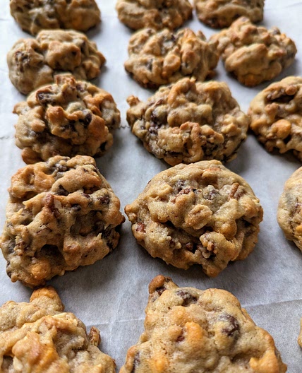 Fluffy Nutty Chocolate Scotcher Cookies
