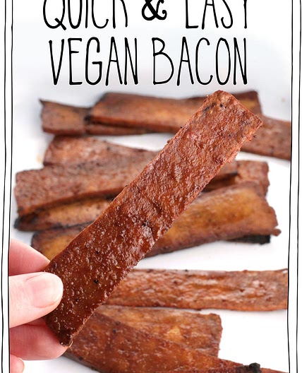 Quick and Easy Vegan Bacon (made with tofu)