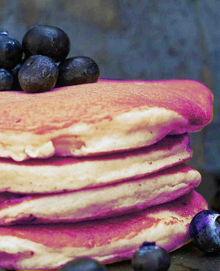 Ube Mochi Pancakes Recipe