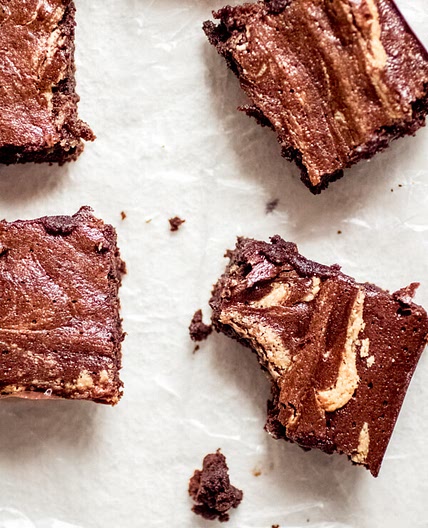 Grain Free Espresso Tahini Brownies