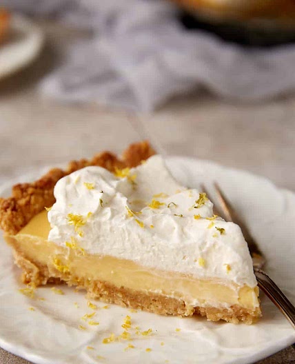 Lemon-Lime Atlantic Beach Pie with Saltine Crust