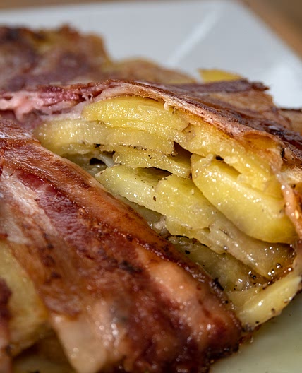 Scottish Bacon and Potato Pie