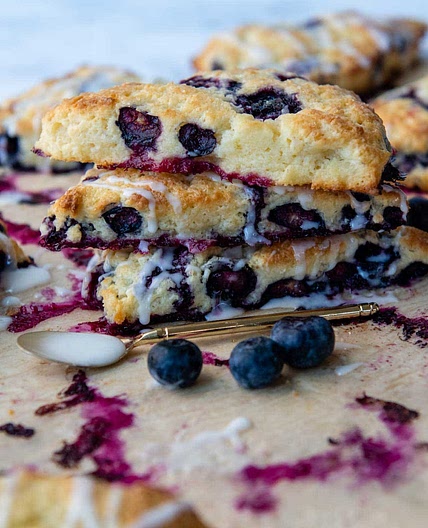 Tender, Fluffy Gluten-Free Berry Scones
