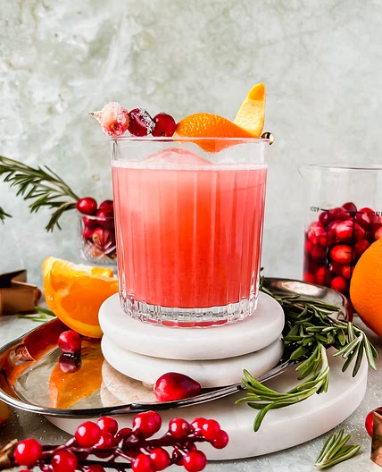 Cranberry Whiskey Sour