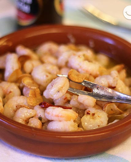 Gambas al ajillo