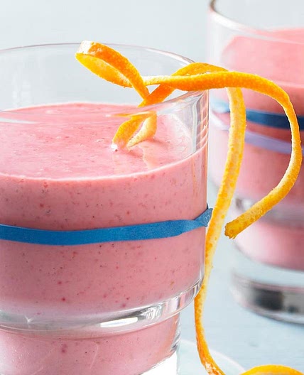 Himbeer-Orangen-Smoothie