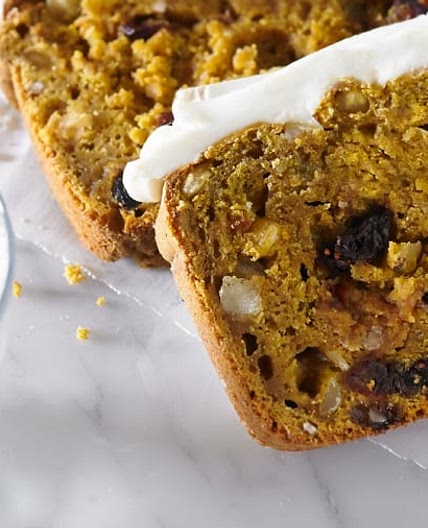 Pumpkin Bread with Dried Fruit