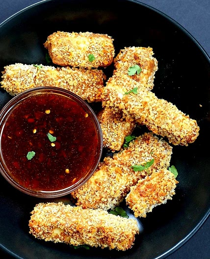 Crispy Tofu with Sweet Chili Sauce