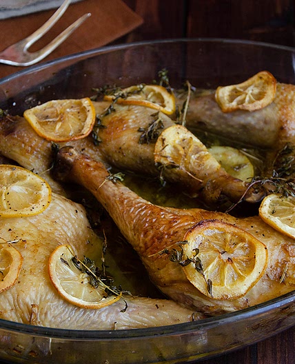 Cuisses de poulet au citron