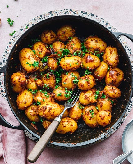 Bombay Potatoes – (anglo-)indische Curry-Kartoffeln