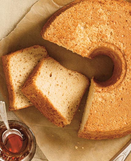 Maple Angel Food Cake