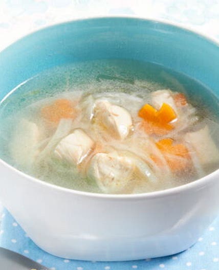 Bouillon de poulet maison