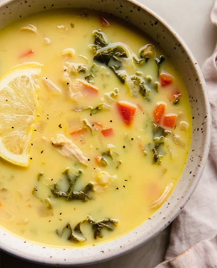 Greek Lemon Chicken Soup