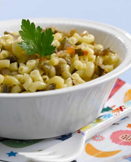 Coquillettes aux légumes