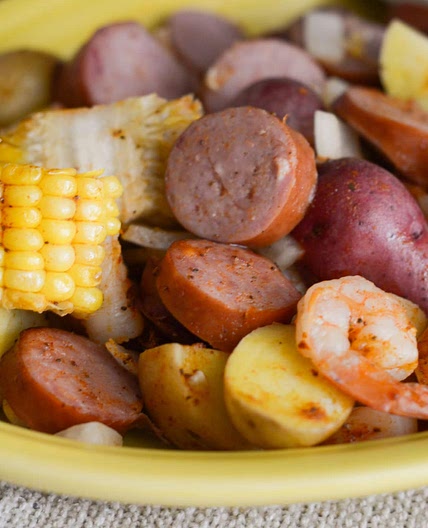 Cajun Shrimp Boil in the Air Fryer