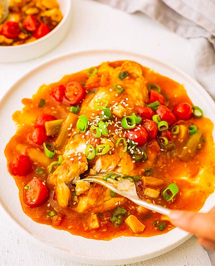 Fish In Tomato Sauce