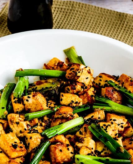 Stir-Fried Tofu with Ginger and Soy Sauce