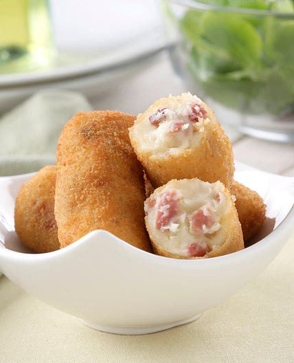 Croquetas con jamón serrano