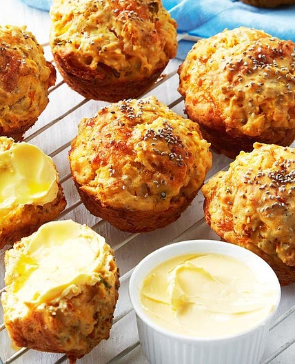 Pumpkin and chia muffins