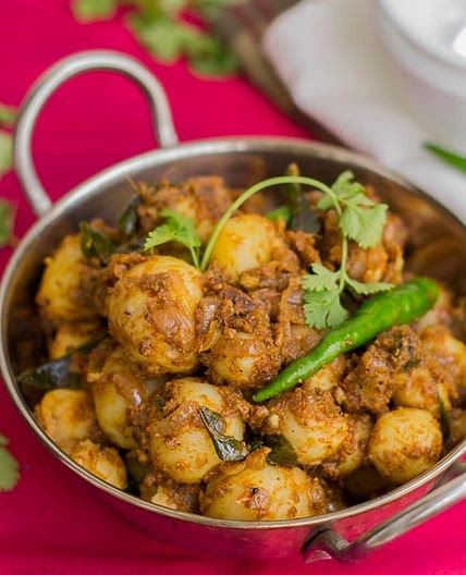 Chettinad Urlai Roast - Baby Potato Roast