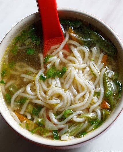 Noodle Soup | Vegetable Noodle Soup
