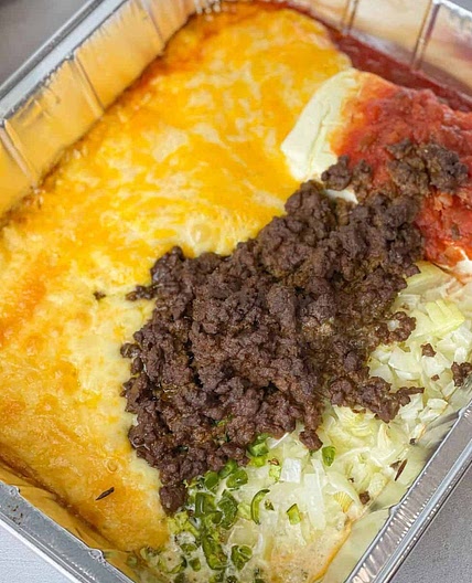 Easy Taco Queso Dip-Viral TikTok Dip