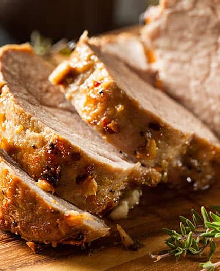 Solomillo al horno receta