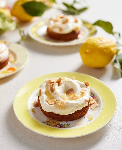 Amalfi lemon & polenta cake