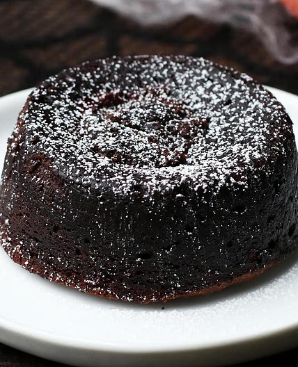 Raspberry Rose Bloody Lava Cake Recipe by Tasty