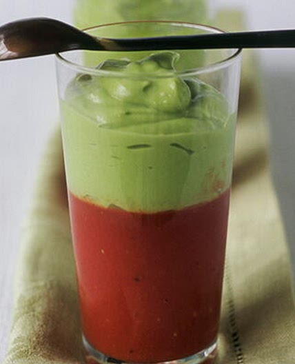 Verrine tomate avocat