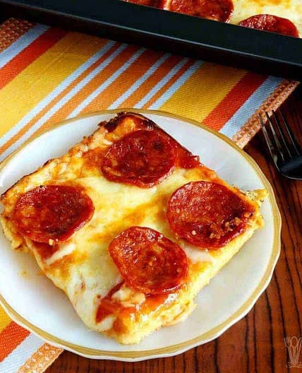 Low Carb Pizza Casserole - Gluten Free