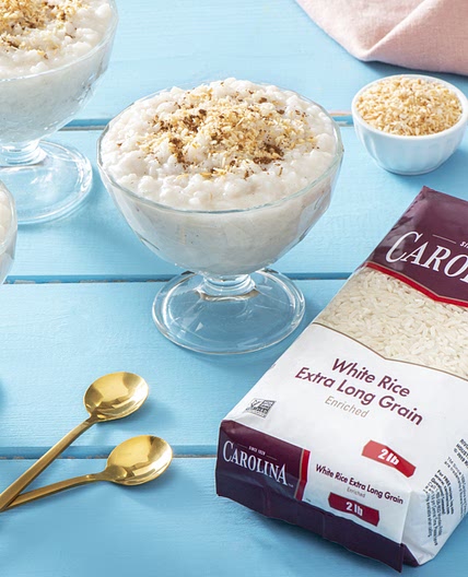 Coconut Flavored Rice Pudding