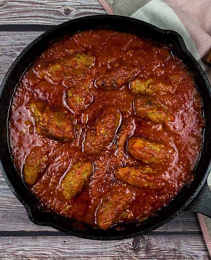 Traditional Soutzoukakia