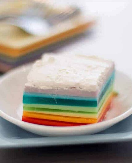 Marilyn's Famous Rainbow Jello