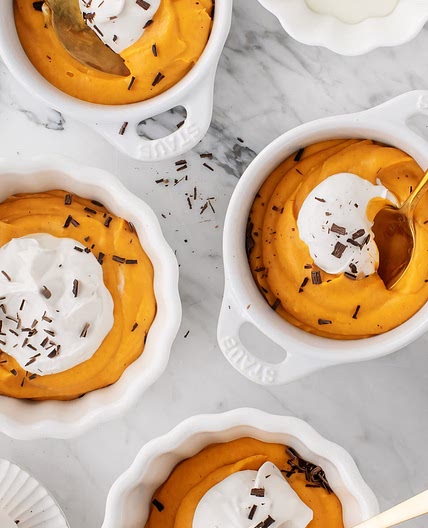 Creamy Vegan Butternut Squash Pudding