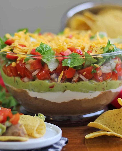 Vegan 7 layer dip